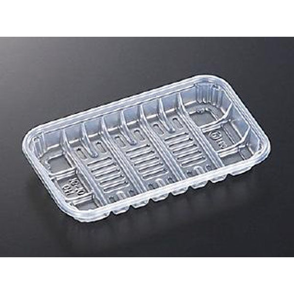 中央化学 透明トレー CH 16-10 C 20727 1ケース(3000個(100個×30))（直送品）