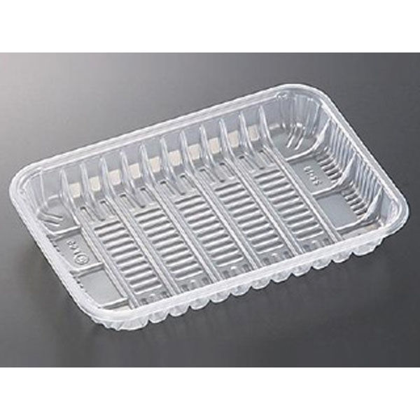 中央化学 透明トレー PP 22-16 25890 1袋(100個)（直送品）