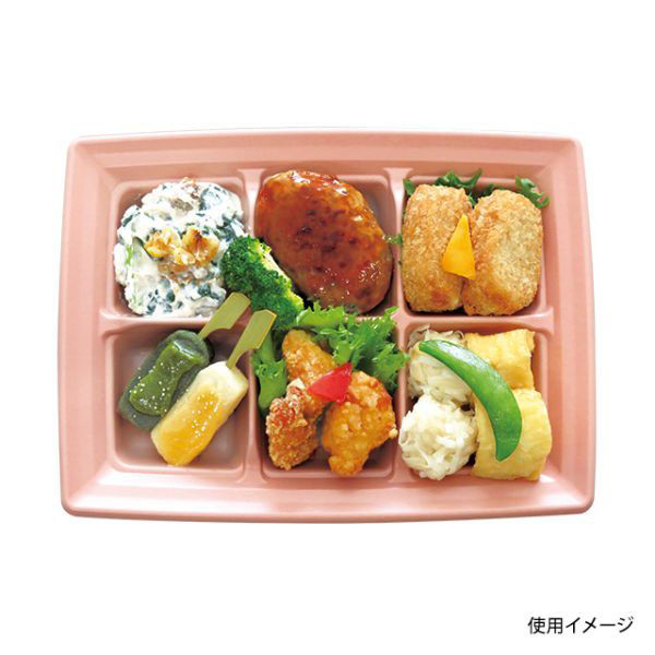 中央化学 軽食容器 CT 沙楽 KS24-18A NP-BK 身 12666 1袋(50個)（直送品）