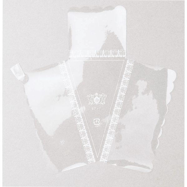 福重 フィルムシート 三角ケーキフィルム パンタロン(白) バラ出荷 S-7-1 1ケース(30000個(1000個×30))（直送品）