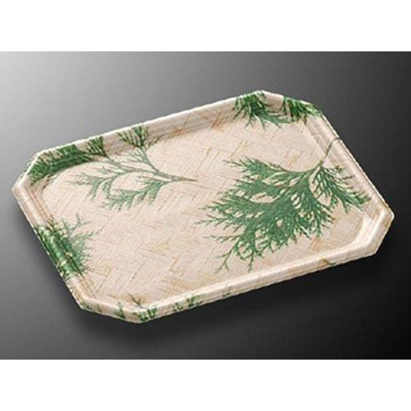 中央化学 鮮魚トレー CI 20-16 ヒバ 77578 1袋(50個)（直送品）