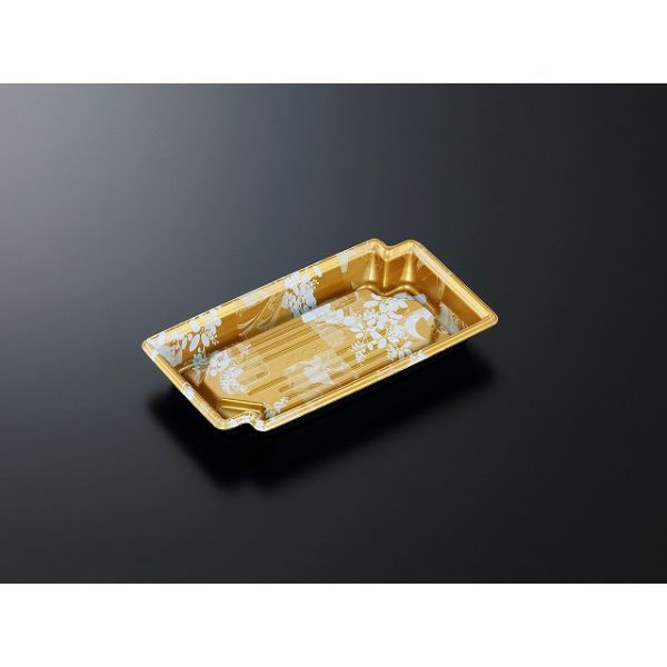 中央化学 刺身容器 CF かく鉢 20-11 みずえ金-BK 身 929455 1ケース(1200個(50個×24))（直送品）