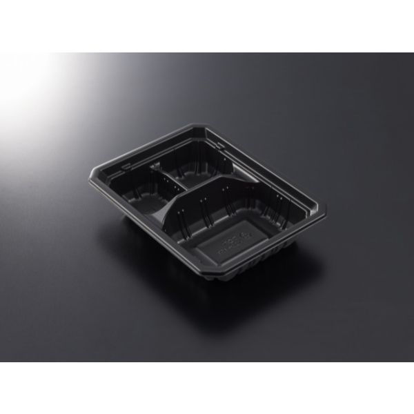 中央化学 弁当容器 耐寒CT フロズ K20-15T BK 身 22491 1ケース(800個(50個×16))（直送品）