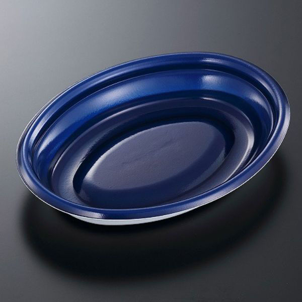 中央化学 惣菜容器 TP ボレノ M24-18 紺 身 17988 1袋(50個)（直送品）