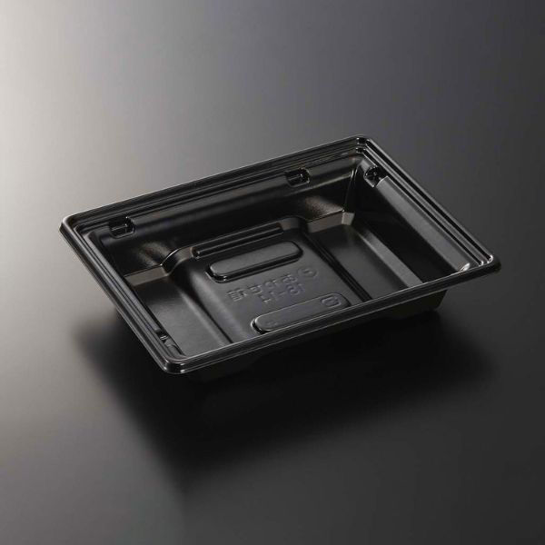 中央化学 どんぶり容器 CF あわせ箱 18-14 黒-BK 身 124453 1ケース(800個(50個×（直送品）