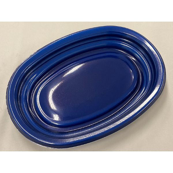 中央化学 軽食容器 TP オルマ M25-18 紺 身 19935 1ケース(400個(50個×8))（直送品）