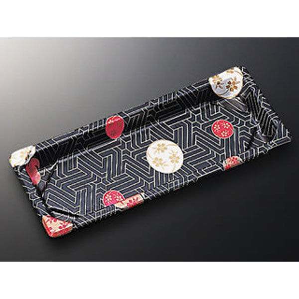 中央化学 CF 寿司容器 L巻き 華紋 身 134049 1ケース(1500個(50個（直送品）