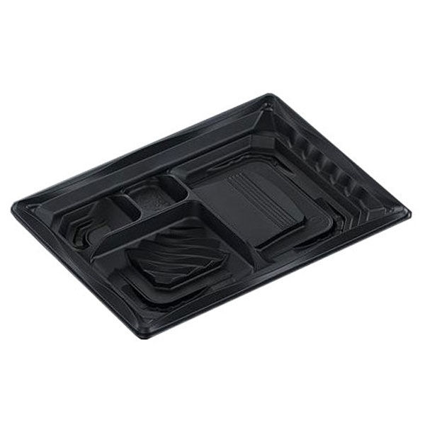 中央化学 弁当容器 CT いろは 23-17E BK 身 345983 1ケース(800個(50個×（直送品）