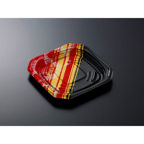 中央化学 軽食容器 CT 好みや 20-20 弦流R-BK 身 253203 1袋(50個)（直送品）