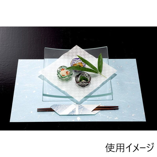 アーテック テーブルマット 尺三まっと銀嶺 そらいろ (100枚入) GG-03 1ケース(100個(1個×100))（直送品）