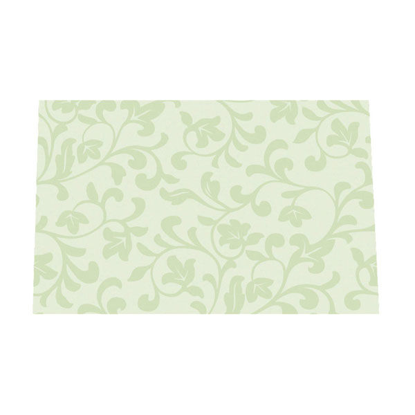 アーテック テーブルマット アイビー(M)グリーン洋紙 (100枚入) TE-M02 1ケース(100個(1個×100))（直送品）