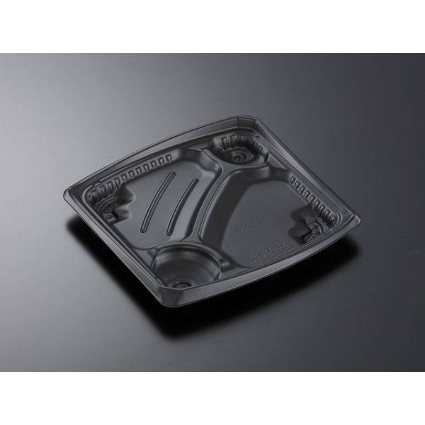 中央化学 弁当容器 CT もり弁 23C BK 身 151985 1袋(50個)（直送品）