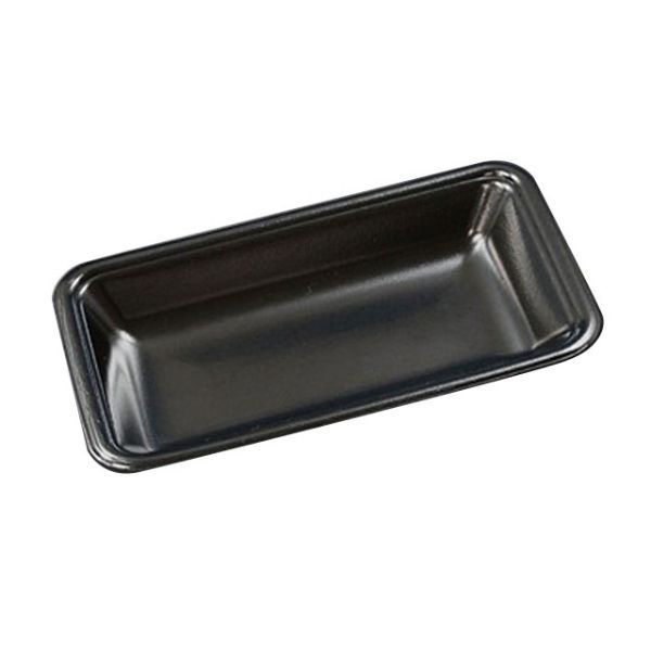 中央化学 発泡トレー CN 20-12F 黒-BK 336040 1ケース(2400個(100個×24))（直送品）