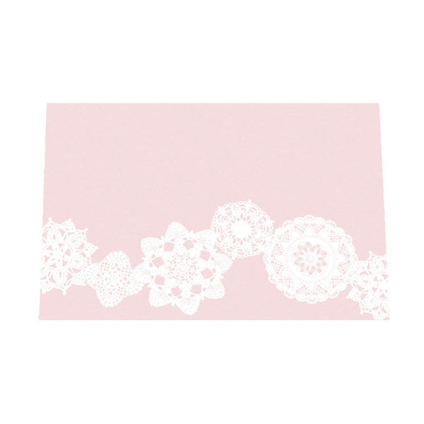 アーテック テーブルマット レースA(M)ピンク洋紙 (100枚入) TE-M07 1ケース(100個(1個×100))（直送品）