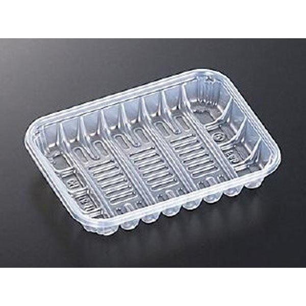 中央化学 透明トレー CH 15-11 C 20552 1袋(100個)（直送品）