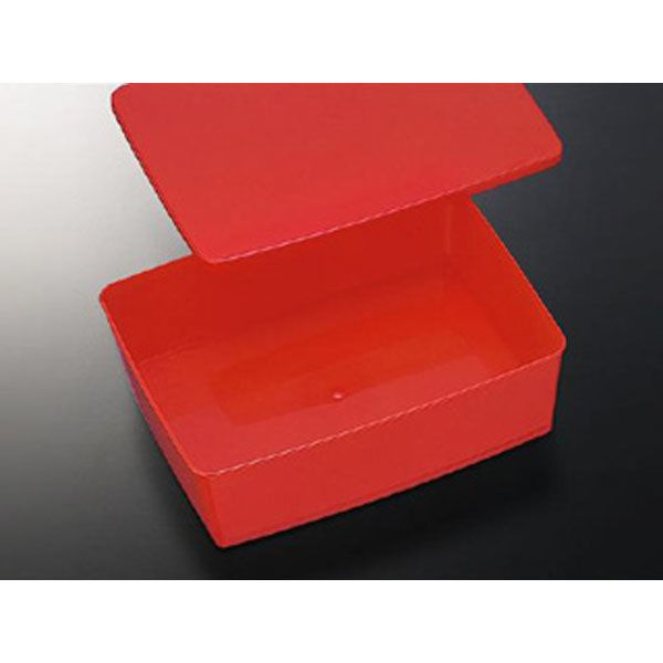 中央化学 インジェクション容器 うな重 赤 共付 10272 1ケース(350個(50個×7))（直送品）