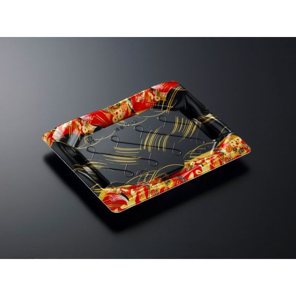 中央化学 寿司容器 波音 12-3 結DR 身 240838 1ケース(600個(50個×12))（直送品）