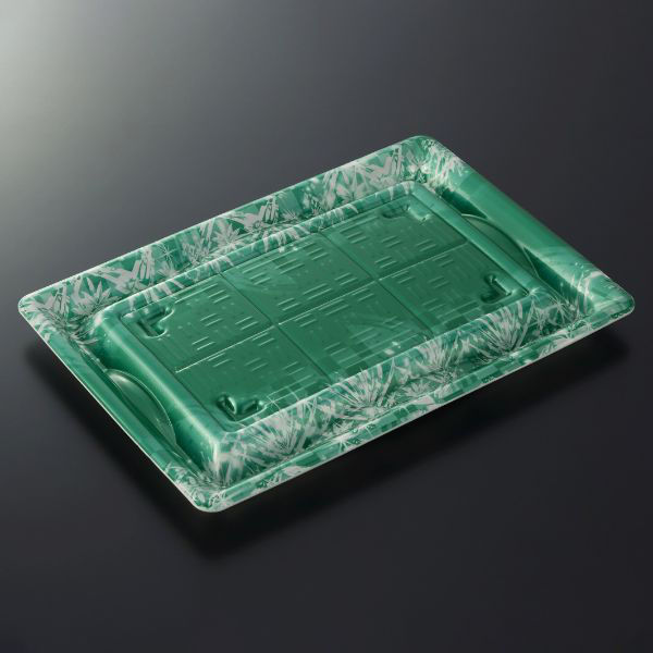 中央化学 刺身容器 輝咲24-17 まほろばGN 身 7435 1ケース(600個(50個×12))（直送品）