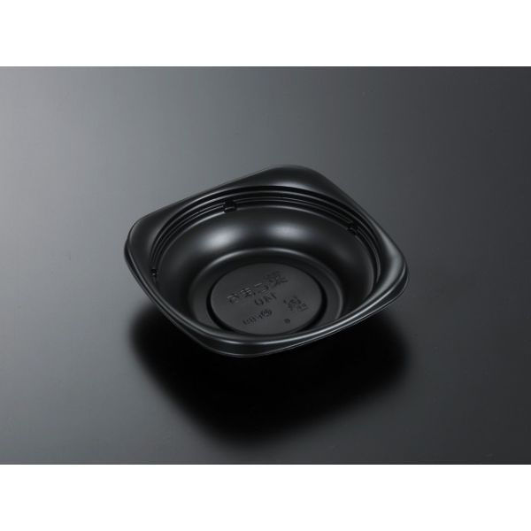 中央化学 軽食容器 CT 菜こまち 140 BK 身 351916 1袋(50個)（直送品）