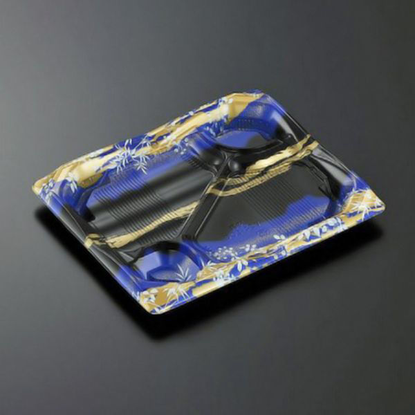 中央化学 弁当容器 CT 波音V 24-20C かのかBBK 身 235614 1ケース(600個(50個×（直送品）