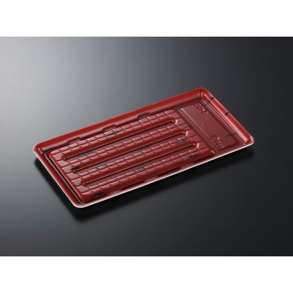 中央化学 鮮魚トレー CU-3L あけぼの 164921 1ケース(600個(50個×12))（直送品）