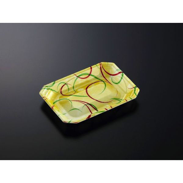 中央化学 軽食容器 味鉢 18-13 くるりY 298448 1ケース(1800個(100個×18))（直送品）