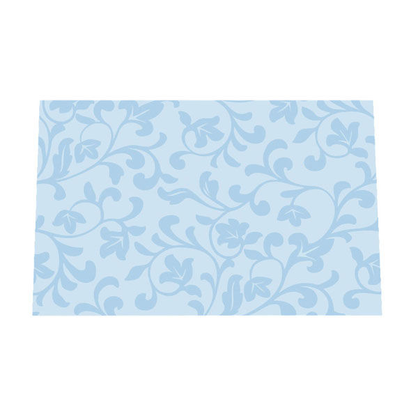 アーテック テーブルマット アイビー(M)ブルー洋紙 (100枚入) TE-M04 1ケース(100個(1個×100))（直送品）