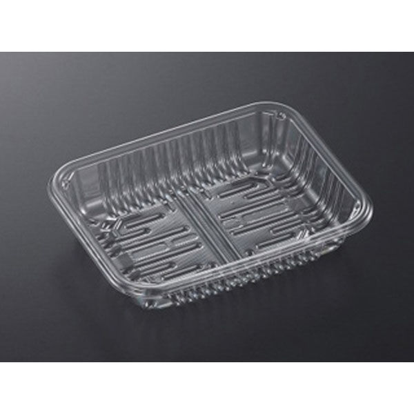 中央化学 透明トレー CSR・N15-12F O 190215 1袋(100個)（直送品）