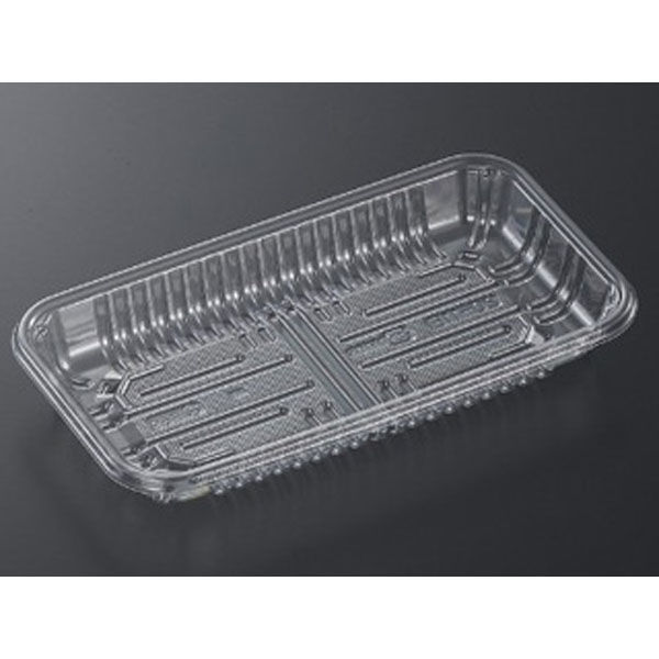 中央化学 透明トレー CSR・N20-11E O 191601 1ケース(2000個(100個×20))（直送品）