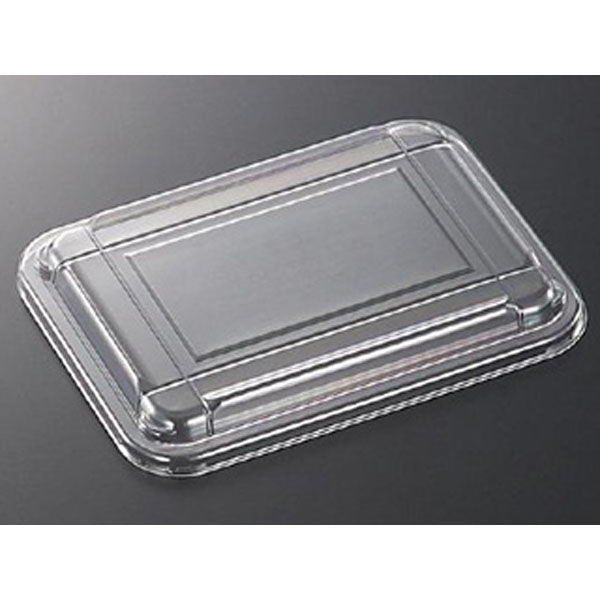 中央化学 CF キャリア 6 透明蓋L 9852 1ケース(800個(50個×（直送品）