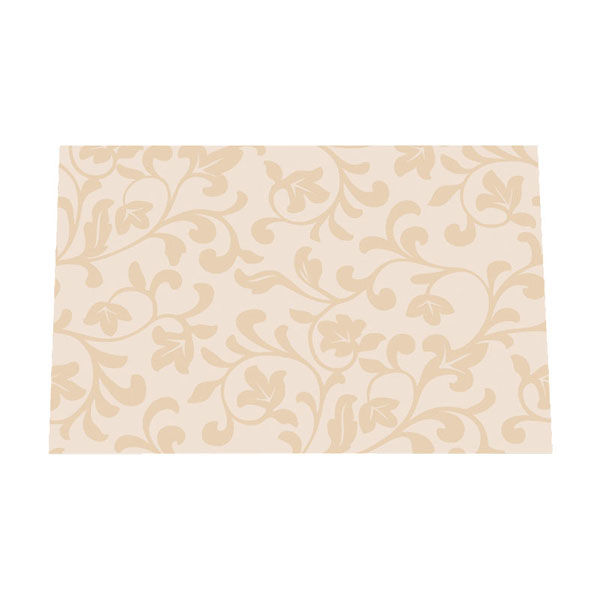 アーテック テーブルマット アイビー(M)ベージュ洋紙 (100枚入) TE-M01 1ケース(100個(1個×100))（直送品）