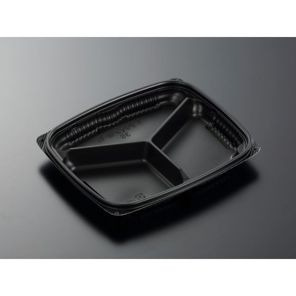中央化学 軽食容器 CT デリモア 18-15 BK3S 身 378083 1袋(50個)（直送品）