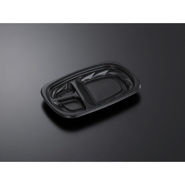 中央化学 弁当容器 CT Lランチ おかず BK 身 350637 1袋(50個)（直送品）