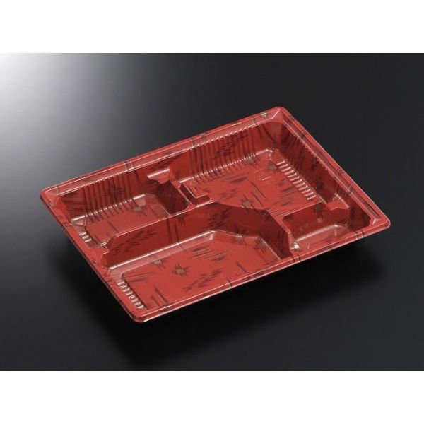 中央化学 弁当容器 HS 古今 L-1 かすりR 身 225011 1袋(50個)（直送品）