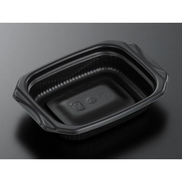 中央化学 軽食容器 SD ビストロ PAN 18-13 BK身 350231 1袋(50個)（直送品）