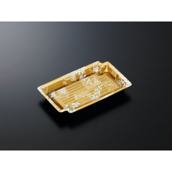 中央化学 刺身容器 CF かく鉢 20-12 みずえ金-BK 身 299214 1ケース(1000個(50個×20))（直送品）