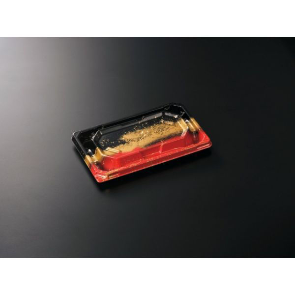 中央化学 寿司容器 BCF 宝台閣 3-1 暁R-BK 身 22327 1袋(50個)（直送品）
