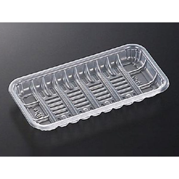 中央化学 透明トレー PP 19-10 25601 1ケース(2000個(100個×20))（直送品）