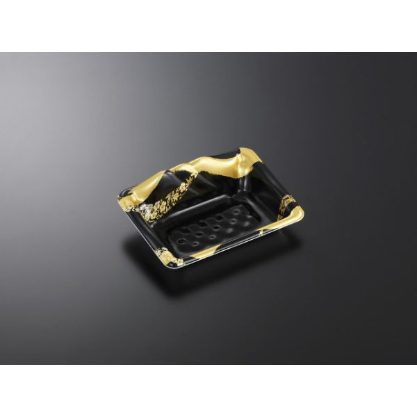 中央化学 刺身容器 みやま 17-12 筆千代BK 34629 1ケース(1400個(50個（直送品）