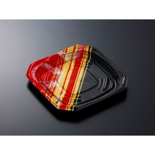 中央化学 軽食容器 CT 好みや 22-22 弦流R-BK 身 244962 1ケース(600個(50個×（直送品）