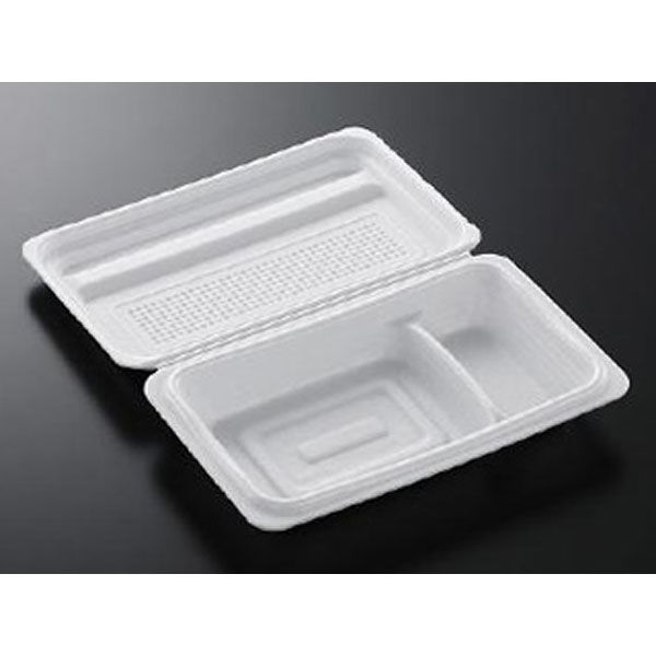 中央化学 弁当容器 街並折 K22-14 S1 (L) 16675 1袋(50個)（直送品）