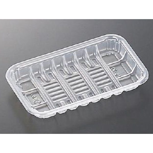 中央化学 透明トレー PP 16-10 25536 1ケース(2000個(100個×20))（直送品）