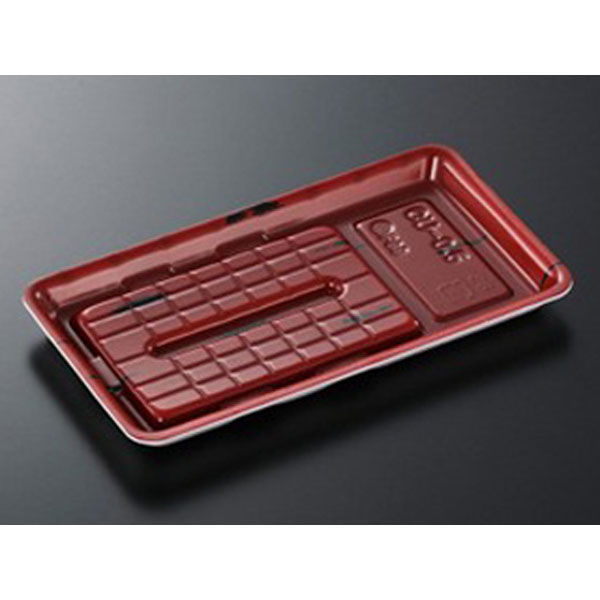 中央化学 鮮魚トレー CU-0.5L あけぼの 164939 1袋(50個)（直送品）