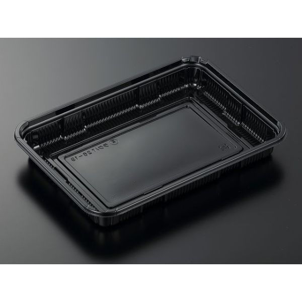 中央化学 軽食容器 HS ラクパ 26-19 BK 身 380998 1ケース(600個(50個×12))（直送品）