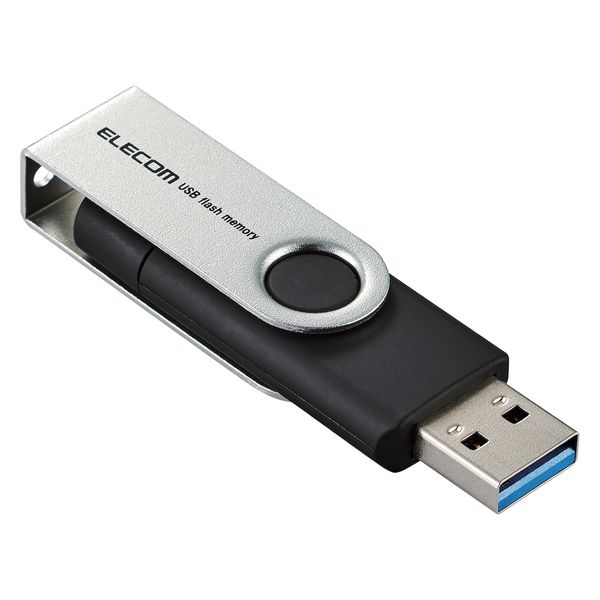 USBメモリ 32GB USB3.2 【Type-C/USB A 両対応】 ブラック MF