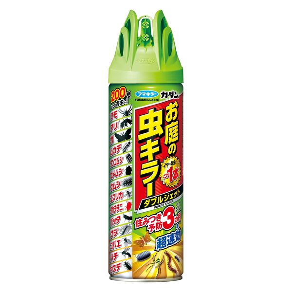 フマキラー お庭の虫キラーダブルジェット 450ml 2058026 1本（直送品） アスクル