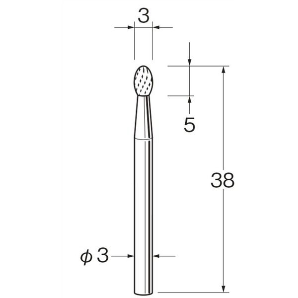 日本精密機械工作 チタンアルミナ超硬カッター K8019 1本（直送品）