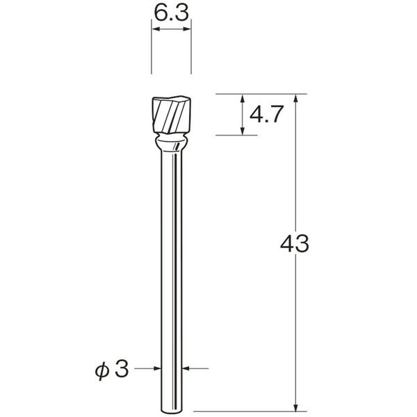 日本精密機械工作 超硬カッタースパイラル K7214 1本（直送品）