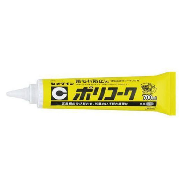 セメダイン 油性コーキング材 ポリコークneoパック 700ml SY-058 1本（直送品）