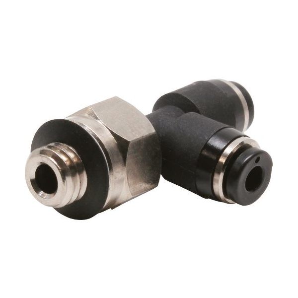 日本ピスコ ピスコ チューブフィッティングミニ ブランチティーチューブ1/8ネジM5色M PD180-M5M 1セット(10個)（直送品）